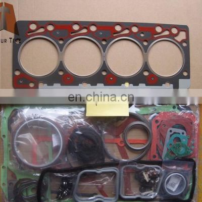 4D102 Excavator Engine Overhaul gasket kit for diesel engine parts