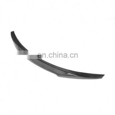 M4 Style 3Series E90 Carbon Fiber Boot Lip Spoiler for BMW E90 335i 328i M3 Sedan