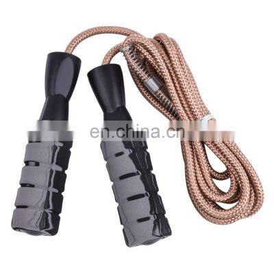 Nylon Skipping Jump Rope Fitness Home Gym Workout Equipment For MMA Boxing Jumprope Training Adjustable Rope Skip for Kids photo-2