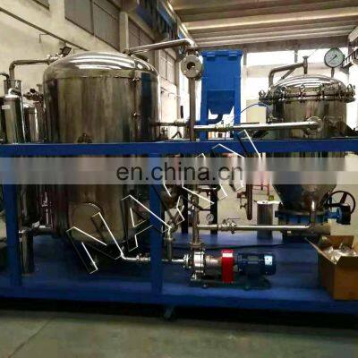 Automatic Oil Control Cooking Oil Purifier For Newly Produced Vegetable Crude Oil Filtration