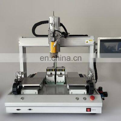 High Speed Automatic Blankilocking Screw Machine/3 Axis Automatic Desktop Robot Screw Driver /Screw Tightening Machine photo-4
