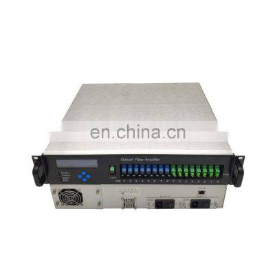 Hot Sale 1550Nm Catv Optic Fiber Ftth Wdm 8 PORT 22 DBM Edfa Optical Amplifier