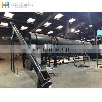 Smokeless Wood Sawdust Biomass Charcoal Coal Air Flow Continuous Rotary Carbonization Furnace