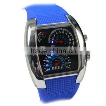 analog digital wrist watch led watch