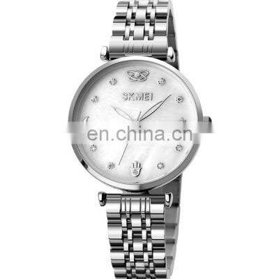 SKMEI Watch Original Supplier 1800 Elegant Ladies Watches Stainless Steel Japan Movement Relojes Para Mujer photo-4