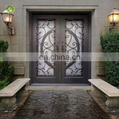 designs double entry gate wrought iron door