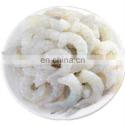 frozen vannamei shrimp white prawns meat peeled deveined PD shrimp