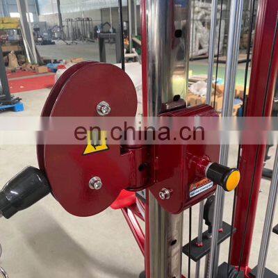 Commercial All in One Sport Training Fitness em Multi Functional Trainer Equipment Crossover Cable Machine Gym 4 Station Gym