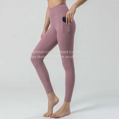 Manufacturer Custom new women fitness clothing pockets pants workout Activewear tiktok gym pants Yoga Leggings