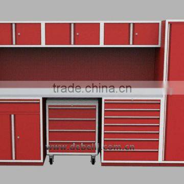 Utility tool storage with Wall Cabinet for garage use AX-ZHG0072-R