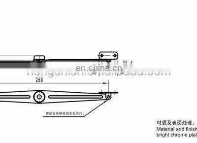 TX90-1 Novel Carbon Stainless Steel or Steel Chrome Coated Decorative Door Stops photo-4
