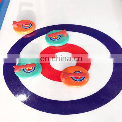 Portable Uhmwpe Synthetic Ice Skating Curling Game Rink