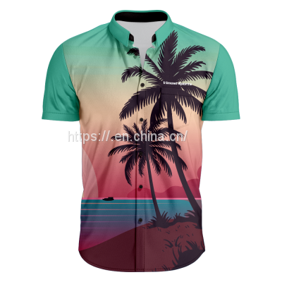 Sublimated Polo Shirts Customized Leisure Wear.