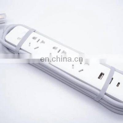 Xiaomi Power Strip 20W Fast Charging Version 2A1C Power Socket 3 Sockets Standard Plug Interface Extension Lead 1.8m photo-3
