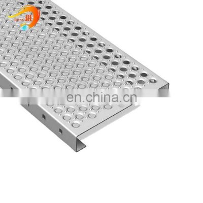 Wholesale big hole walkway galvanized steel perforated mesh