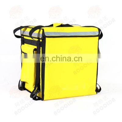 Restaurant Food Coolers Delivery Bag Yellow for Indonesia