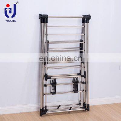 Fashion Steel Butterfly Clothes Airer Folding Drying Rack photo-3
