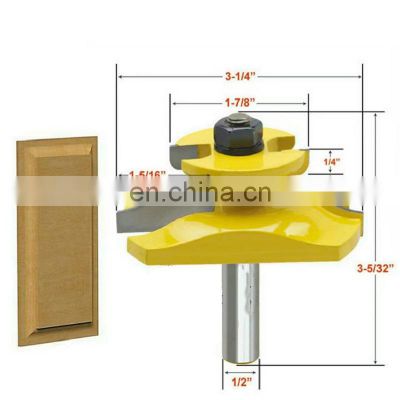 Livter router bit alloy double-sided household board blade diameter 12.7mm for cabinet woodworking tools Milling cutter