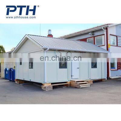 Low cost prefabricated building container house for living