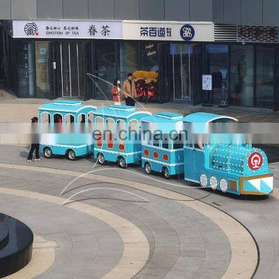 Antique Indoor Trackless Train Small Amusement Park Trains for Sale