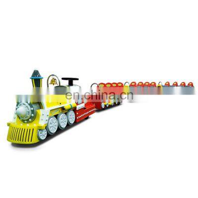 Mini playground equipment ride on mall train set for kids electric train