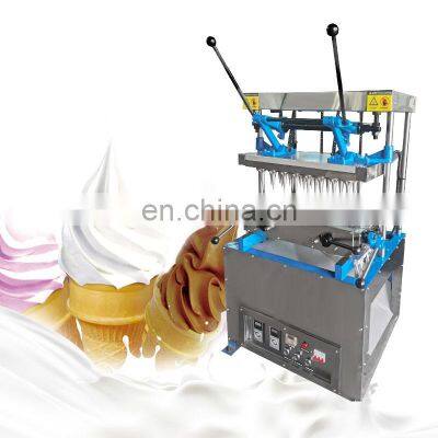 Commercial Semi Automatic Gas Heated Wafer Ice Cream Rolled Sugar Cone Maker Machine for Ice Cream Cone