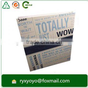 Customized Paper Cardboard 3 Ring Binder Portfolio With Matt Finishing photo-5