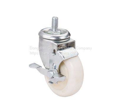 Thread Stem Medium Duty Swivel Casters (146kg)