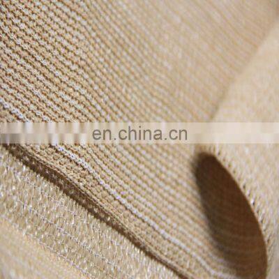 100% Virgin HDPE With UV Shade Cloth PE Beige Garden Parking Shade Net photo-5
