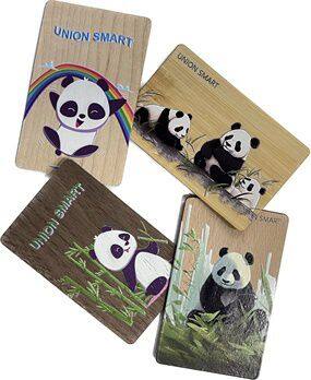 Wholesale 13.56mhz Custom Rfid Nfc Wood Business Card Mifare Smart Card photo-3