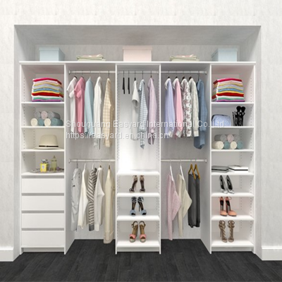 big armoire wood built-in wardrobe