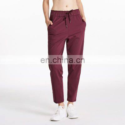 New Arrival Women Casual Fitness Workout Pants Sports Running Gym Wear Yoga Women Loose Casual Jogger With Pockets photo-4