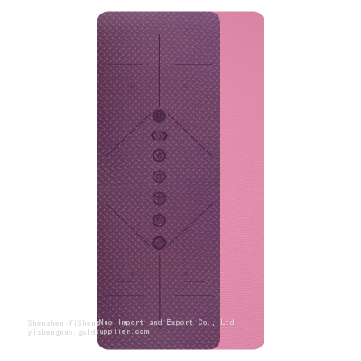 Wholesale Manufacturer Eco Friendly Tpe Yoga Mat Eco Friendly Sugarmat 5mm photo-5