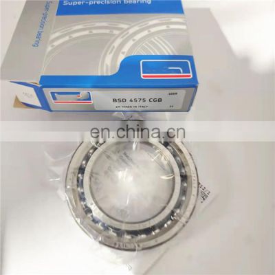 Supper high-speed Angular contact thrust ball bearing BSD 4575 CGB size 45x75x15mm Single direction bearing BSD4575CGB bearing in stock