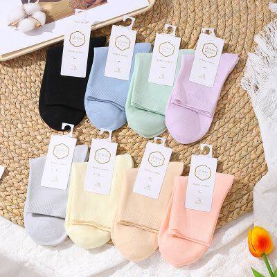 Wholesale of Customized Medium Length Socks for Men and Women, as Well as Ship Socks for Various Types of Socks photo-5