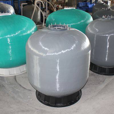 Wholesale Price Side Mount Sand Filter Outdoor Fiberglass Sand Filter Tank Glass Fiber External Pool for Above Swimming Pool photo-2