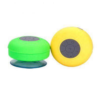 Most popular portable low price IPX4 waterproof wireless mini bathroom blue tooth sucker speaker shower speaker