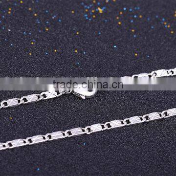 Cheap Price Fashion Rhodium Plated Wholesale Bulk Jewelry Chain Necklace photo-6
