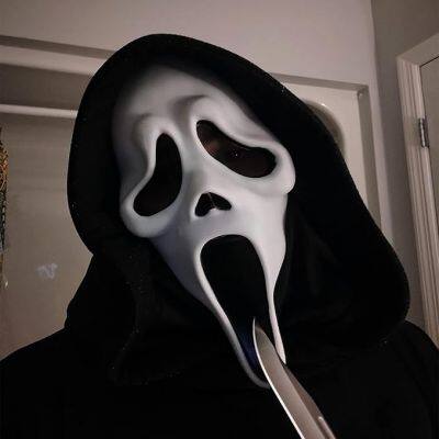 Ghost Face Scream Skull Mask Halloween Latex Scary Theme Cosplay Party Props Full Head Head Wear Masks photo-4