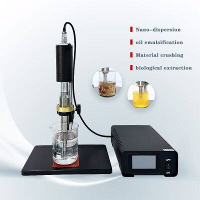1500w Laboratory Grade Ultrasonic Homogenizer Perfume Processing Fan Cooling for Comestic Emulsification