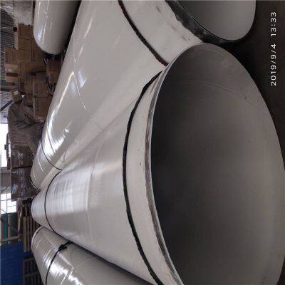 Internally and Externally Plastic-coated Steel Pipes, Anti-corrosion Pipes With ep Coating Inside and pe Coating Outside, Three-coat Two-cloth Spiral Pipes, Supplied by Hengyun