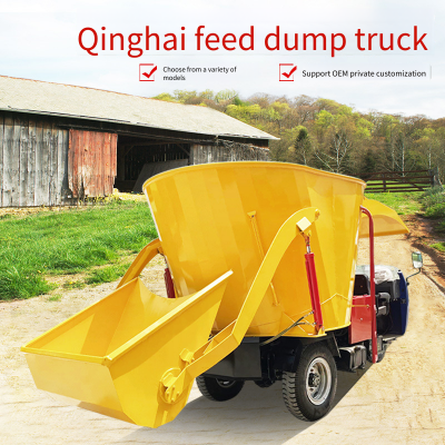 Cattle Feeding Machine for Farms, Self-propelled Diesel Straw Spreader, Hydraulically Driven Straw Spreader for Pastures photo-2