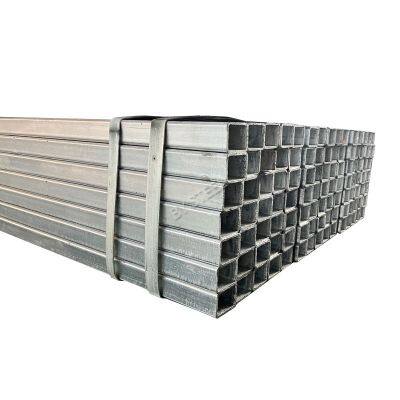 Factory Price Galvanized Square / Rectangular Steel Pipe Hollow Section Prefab House Steel Pipe Chinese Manufacturers
