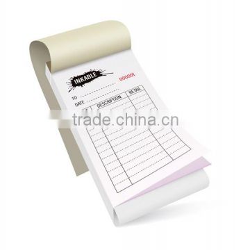 Invoice book printing