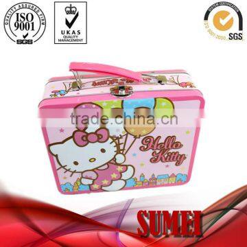 custom tin metal lunch box food grade