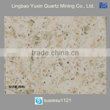 Luxury Black Desk Bathroom Design Lighted Bar Counter Quartz Stone photo-6