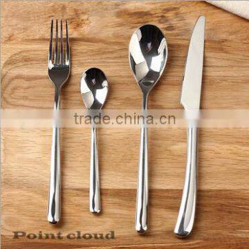 4pcs Stainless cutlery for family use