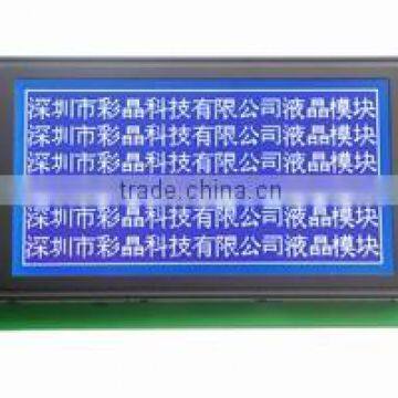 sunlight readable 240x128 dots matrix lcd module display with led backlit ,stn cob lcd display module