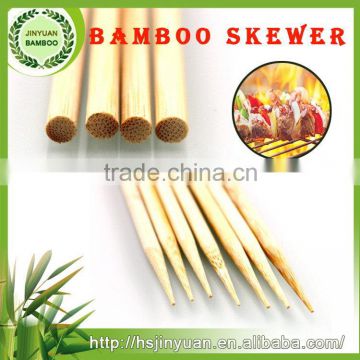 Gold supplier promotional colored bamboo skewers