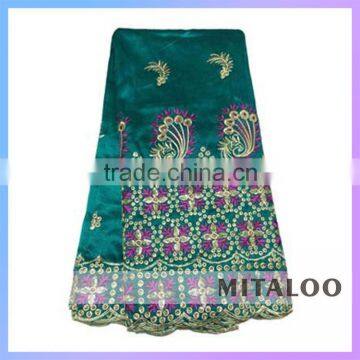 Mitaloo Gold George Fabric For Wrappers New Design George Lace MGP0047 photo-4